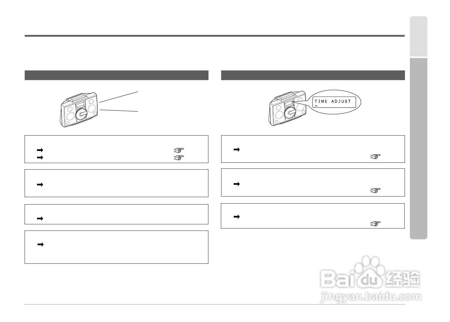 SHARP SD-FX1音响使用说明书:[4]