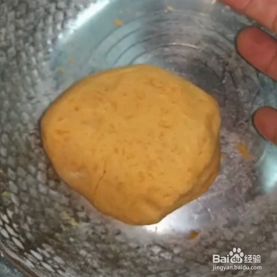红薯芝麻饼教程