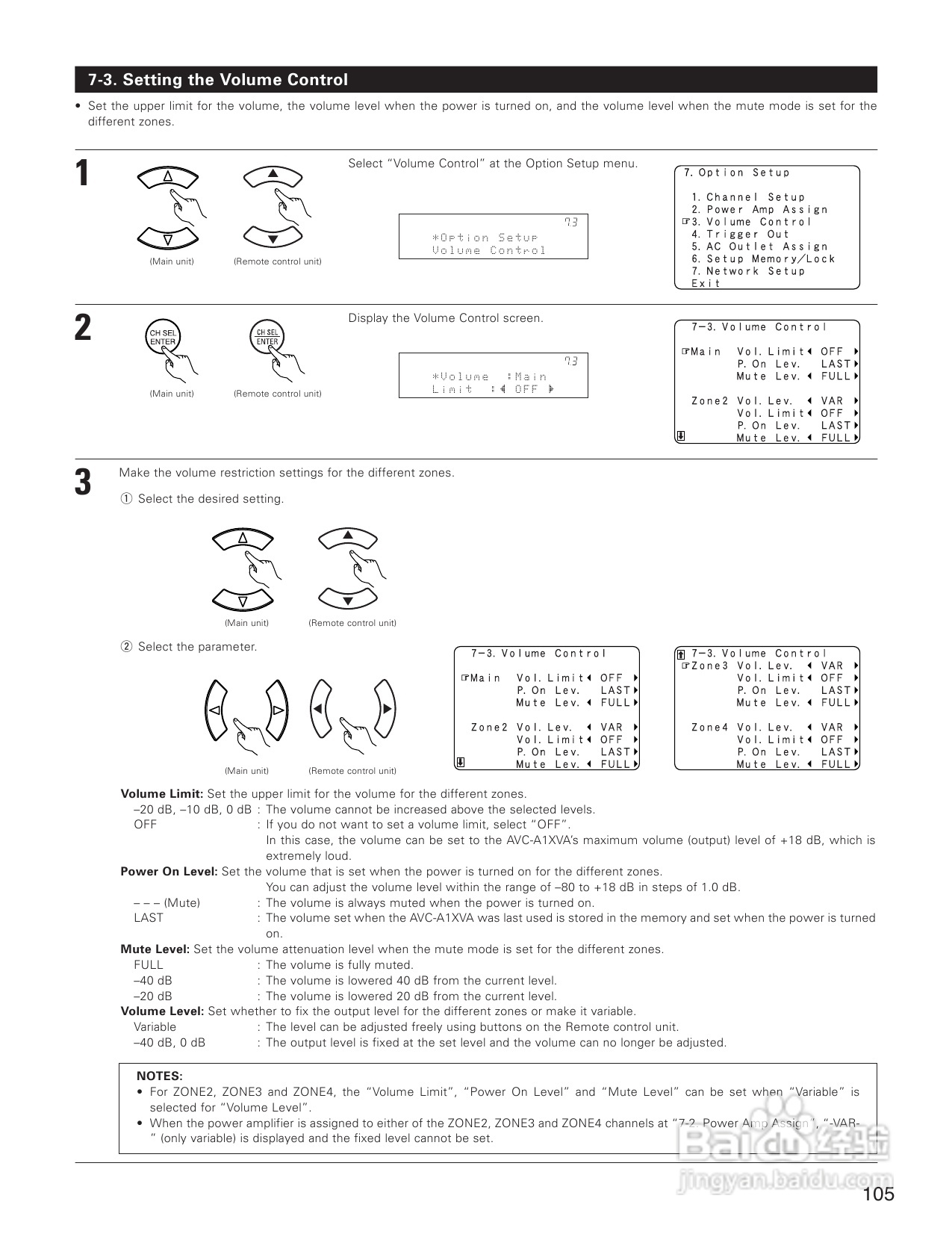 DENON AVC-A1XVA功放安装说明书:[6]