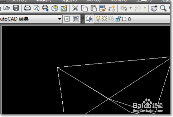 cad然后输入点坐标线