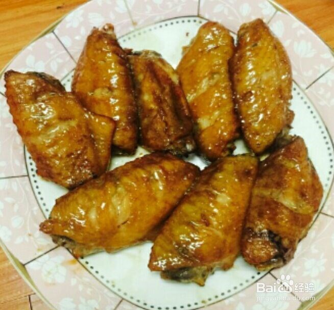 蜜汁鸡翅的做法
