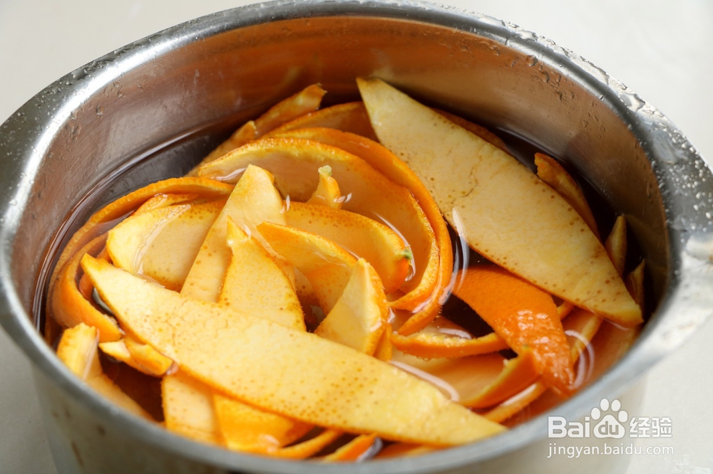 橙子皮的妙用，简单几步变成小零食，润肺止咳