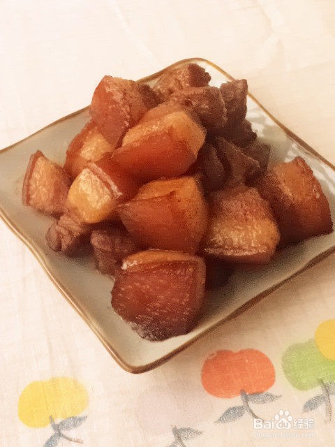 蜜汁红烧肉的做法