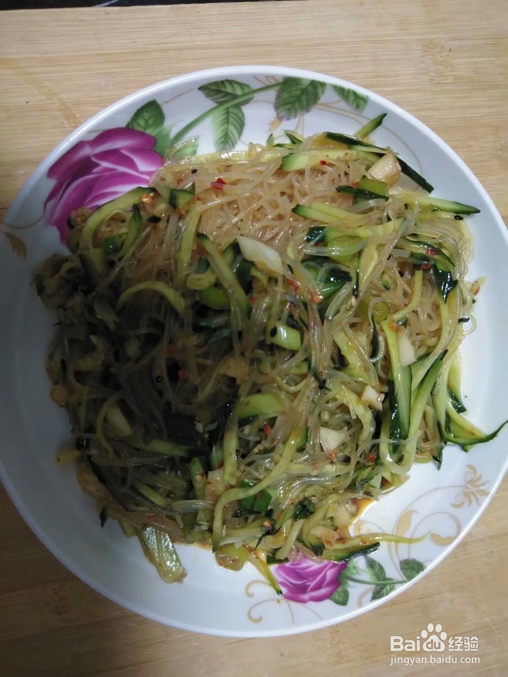 如何制作凉拌黄瓜粉丝