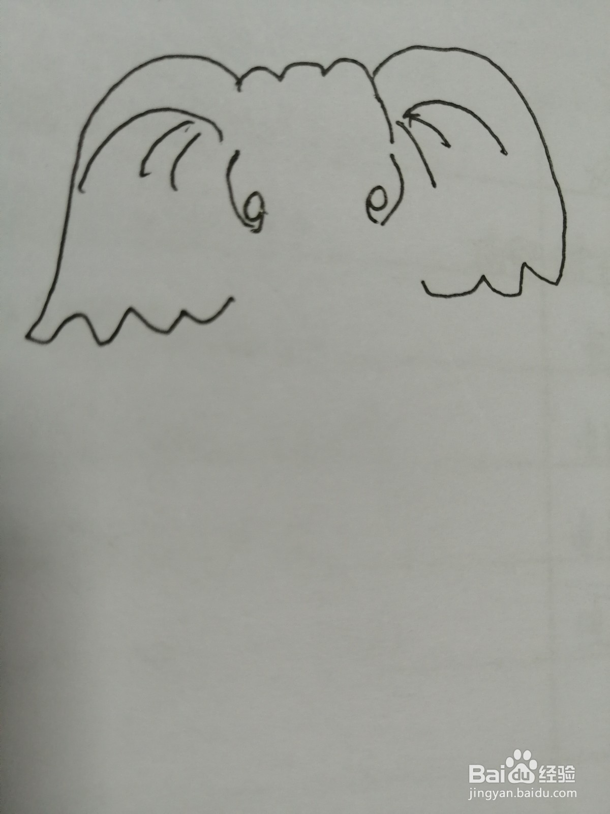 简笔画大象怎么画