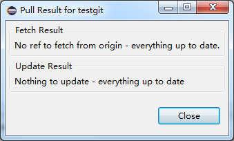 eclipse怎么更新项目远程仓库