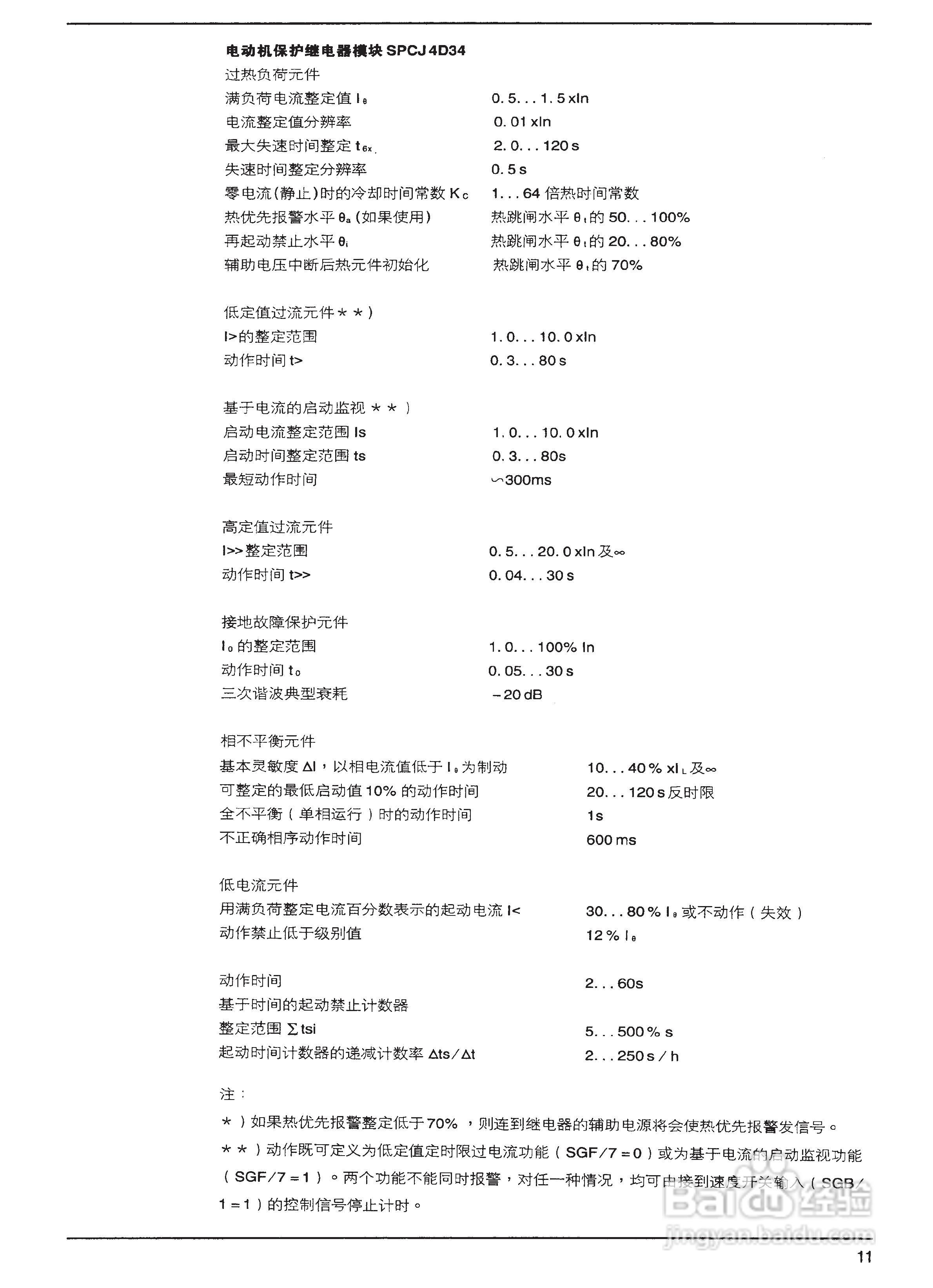 ABB SPAM150C电动机保护继电器模件说明书:[2]