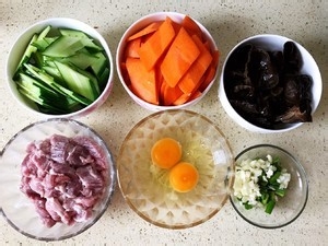 家常版的很简单的木须肉