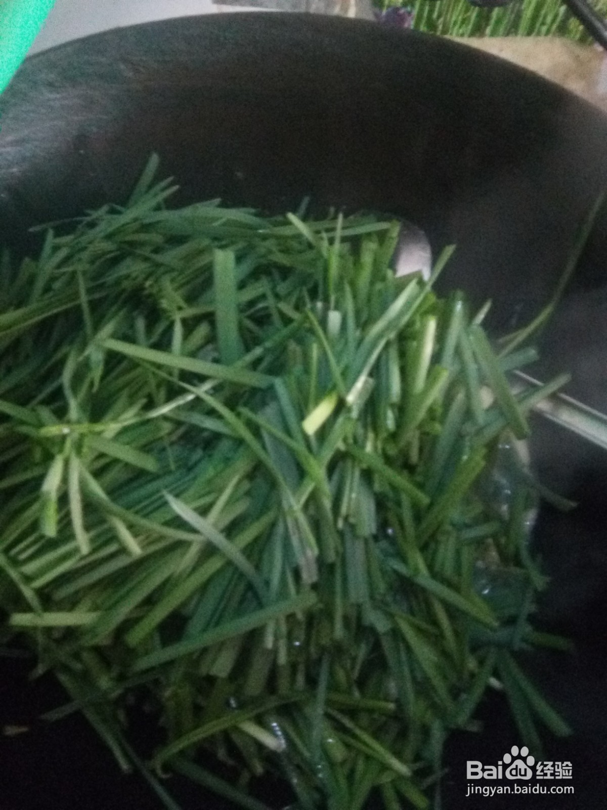 家常菜韭菜炒鸡蛋