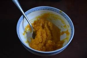 养生食补奶香南瓜火腿意面的做法