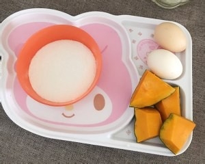 健康养生佳品南瓜小熊米糕的做法