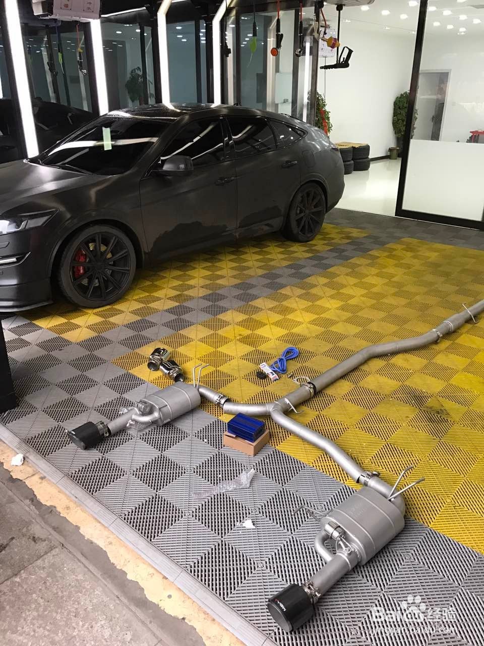 歌诗图改装汽车排气管