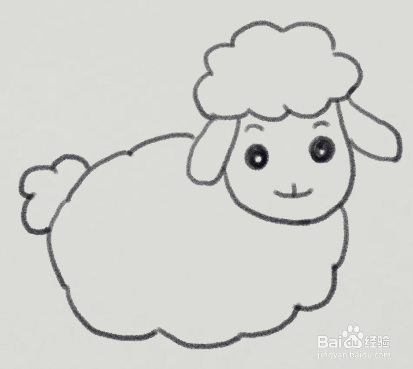 #新人打卡#绵羊怎么画