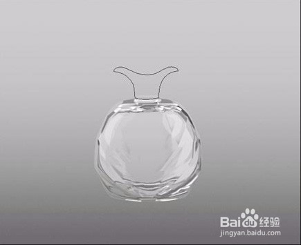 使用photoshop绘制水晶香水瓶图案