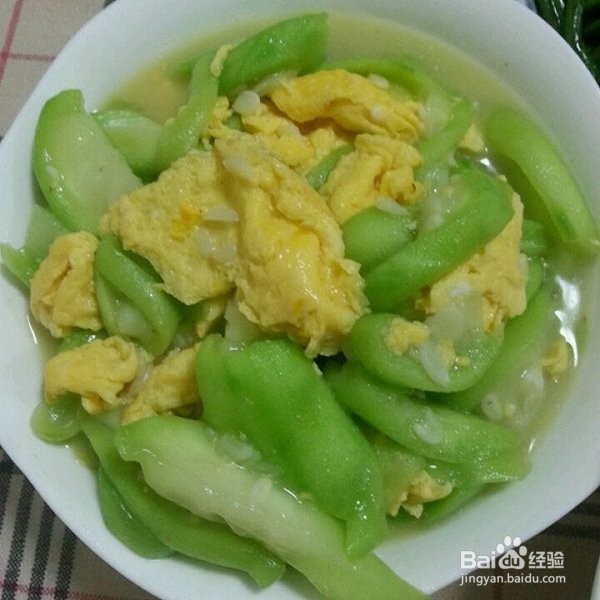 丝瓜炒鸡蛋的做法视频
