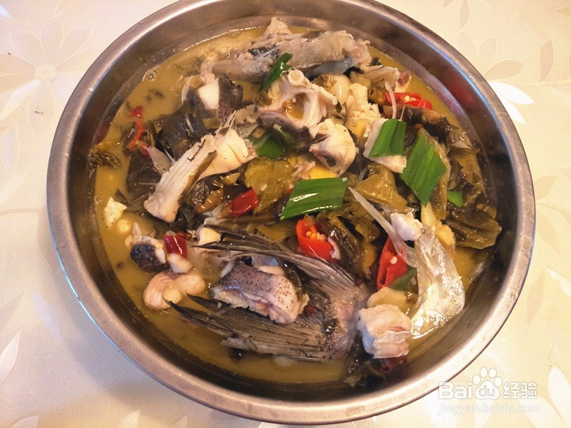酸菜鱼的家常做法