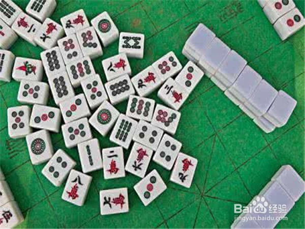 麻将骰子的点数怎样取牌？