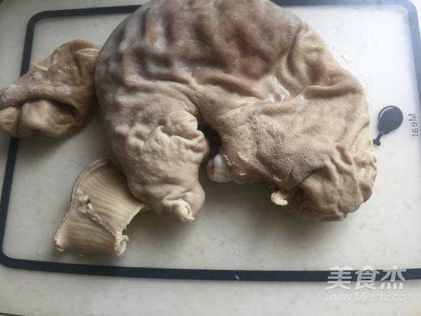 糟香猪肚的做法
