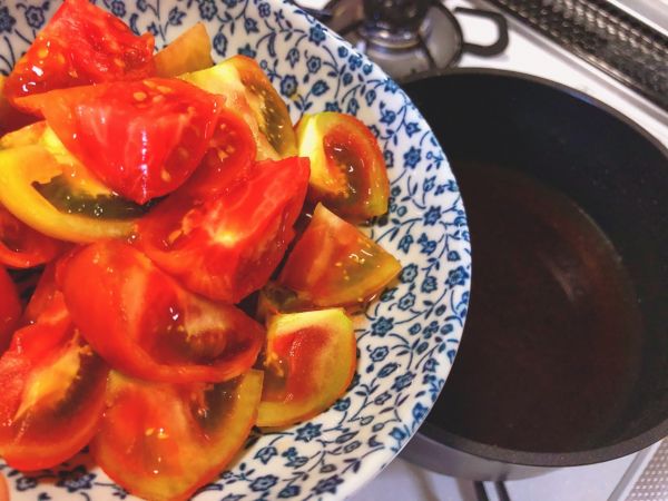 日式番茄浸鲭鱼