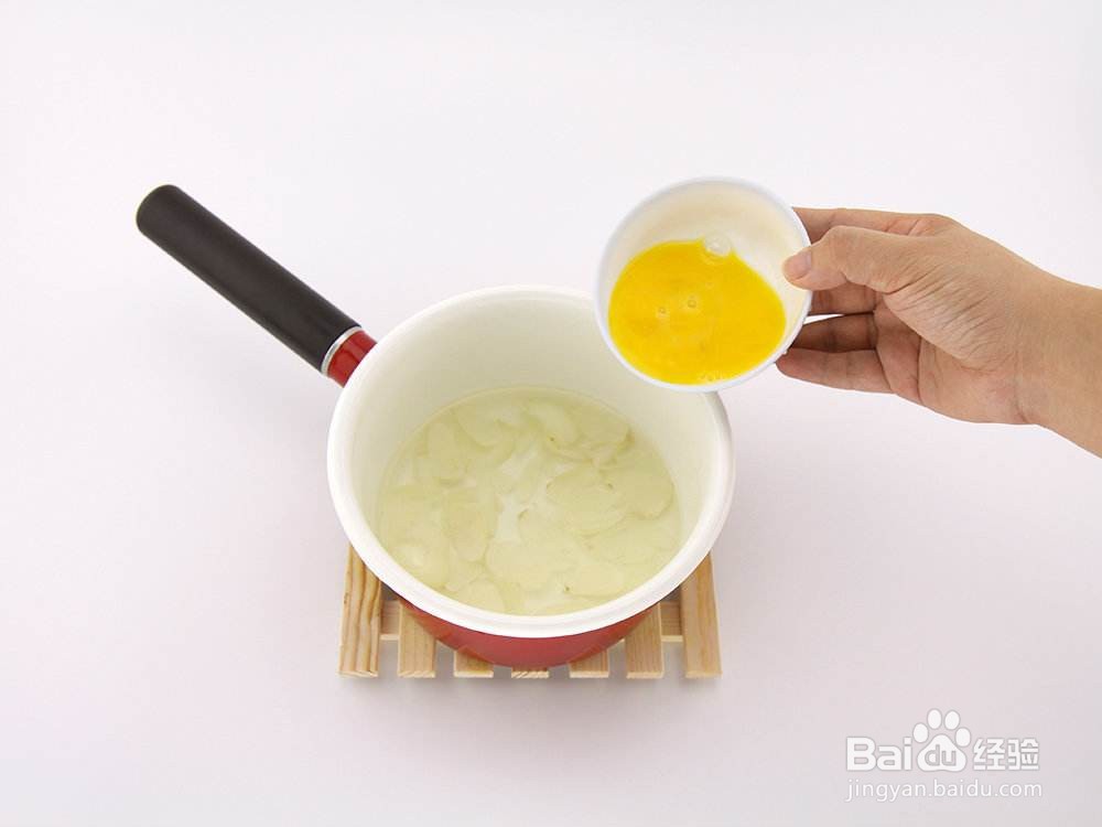#初冬怎么吃# 百合鸡蛋汤
