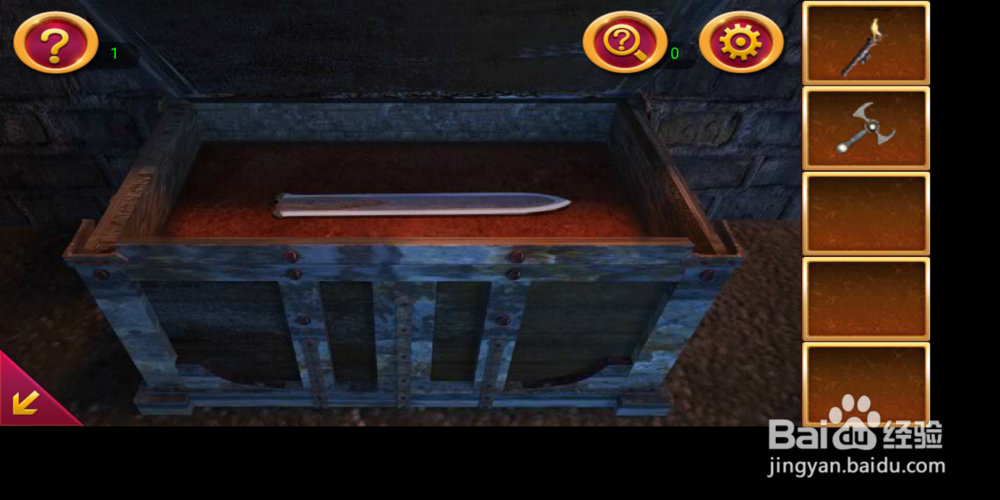 密室逃脱1逃出地牢第4关攻略
