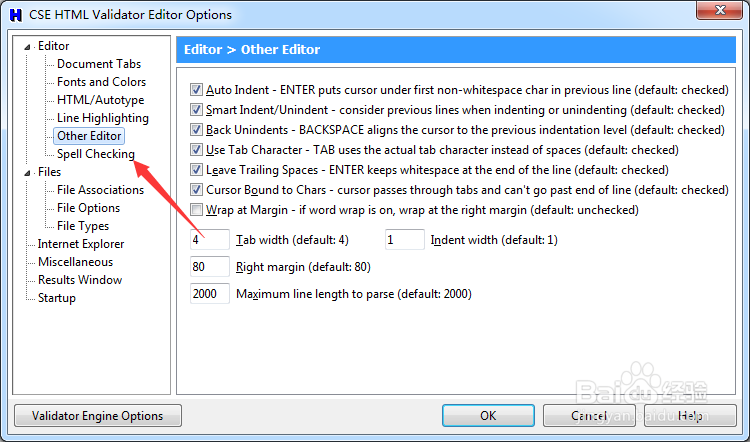 CSE Validator v14.0怎么设置现场拼写