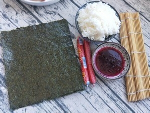 小花朵寿司的做法