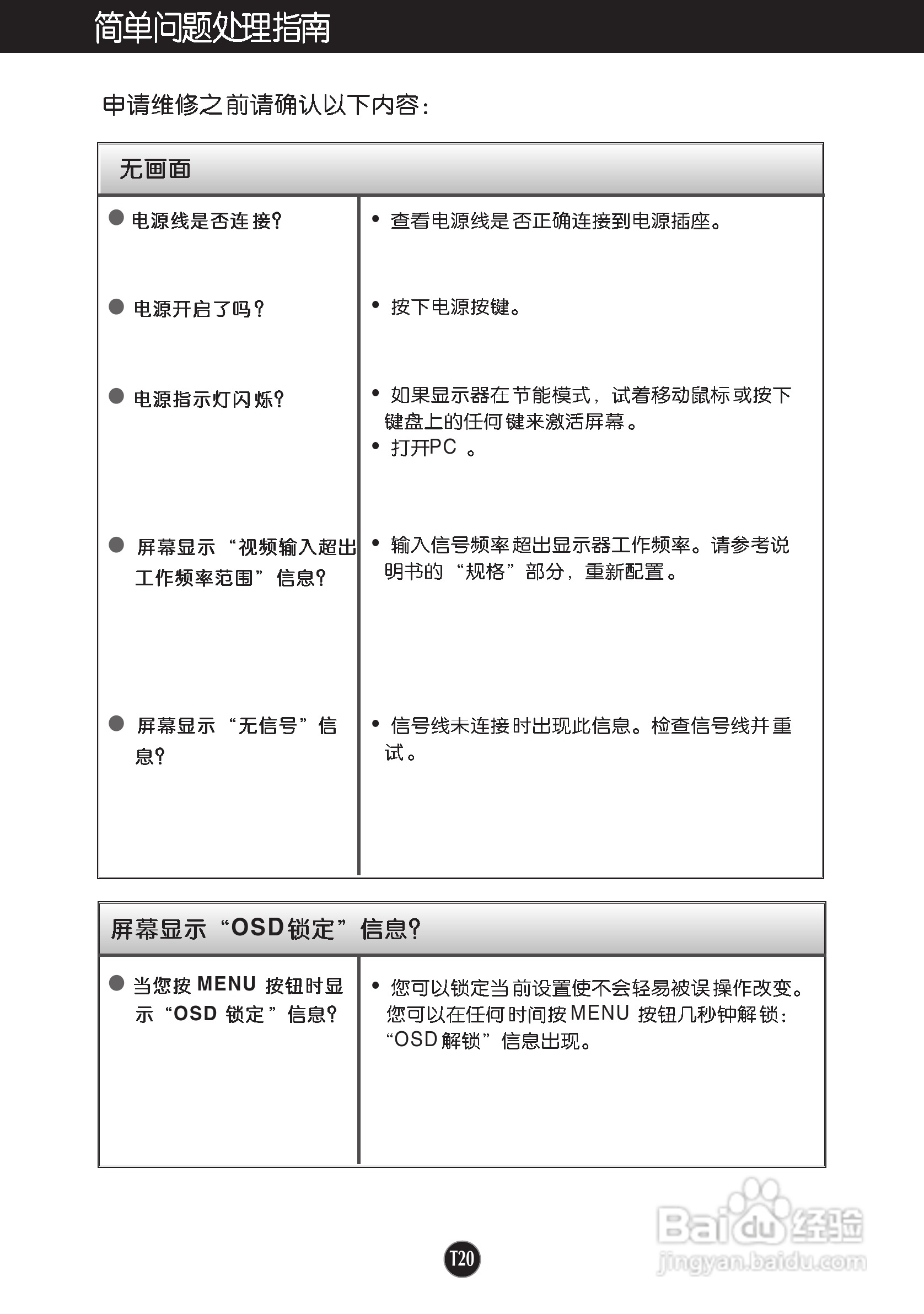 LG C275WT液晶显示器使用说明书:[3]