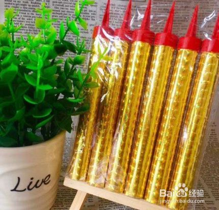 生日蜡烛烟花棒使用方法 百度经验