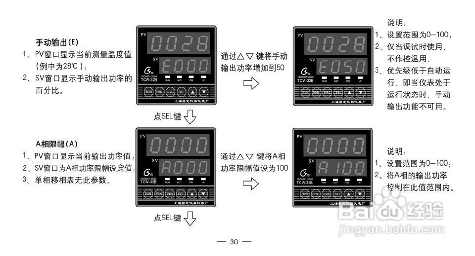 TCW-32B智能化数显温控仪使用说明书:[4]