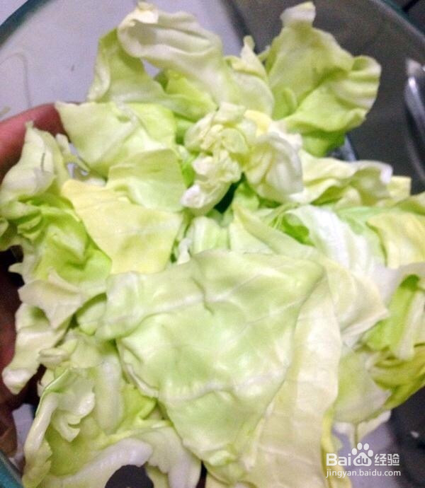 手撕包菜的做法