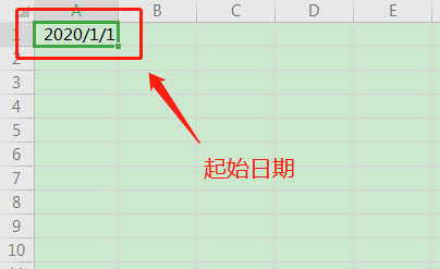 Excel如何快速进行日期填充
