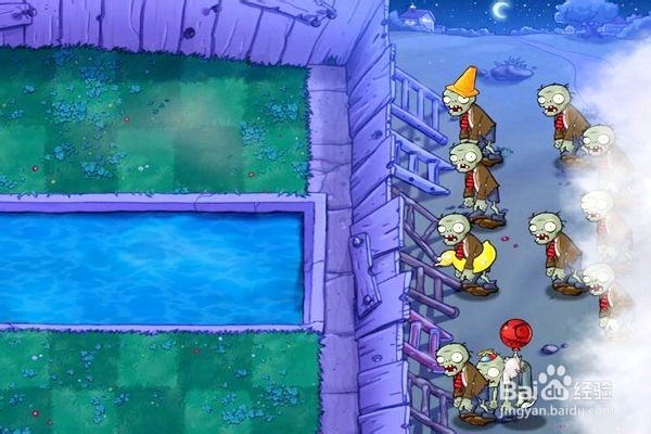 植物大战僵尸通全关的攻略。（4~3关）