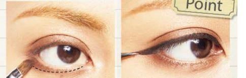 日系非主流无辜大眼妆