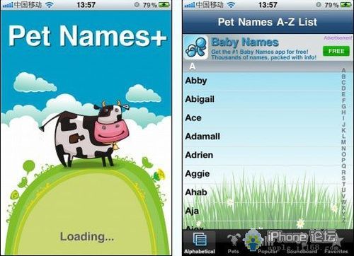 iPhone爱宠达人必备应用-宠物起名器