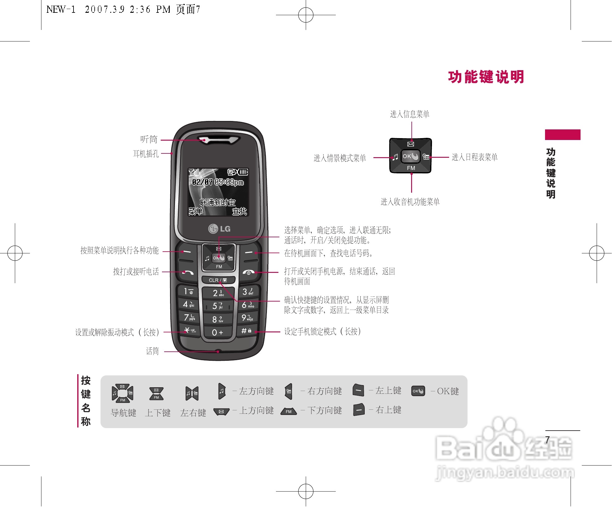 LG KX116手机使用说明书:[1]