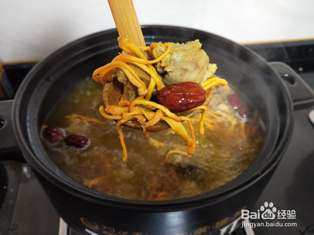 如何做老鸭虫草花汤