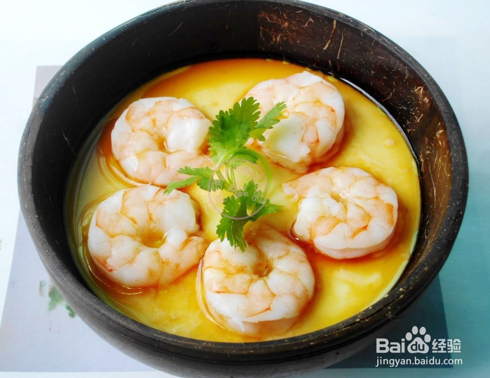 如何制作一份虾仁蒸蛋？