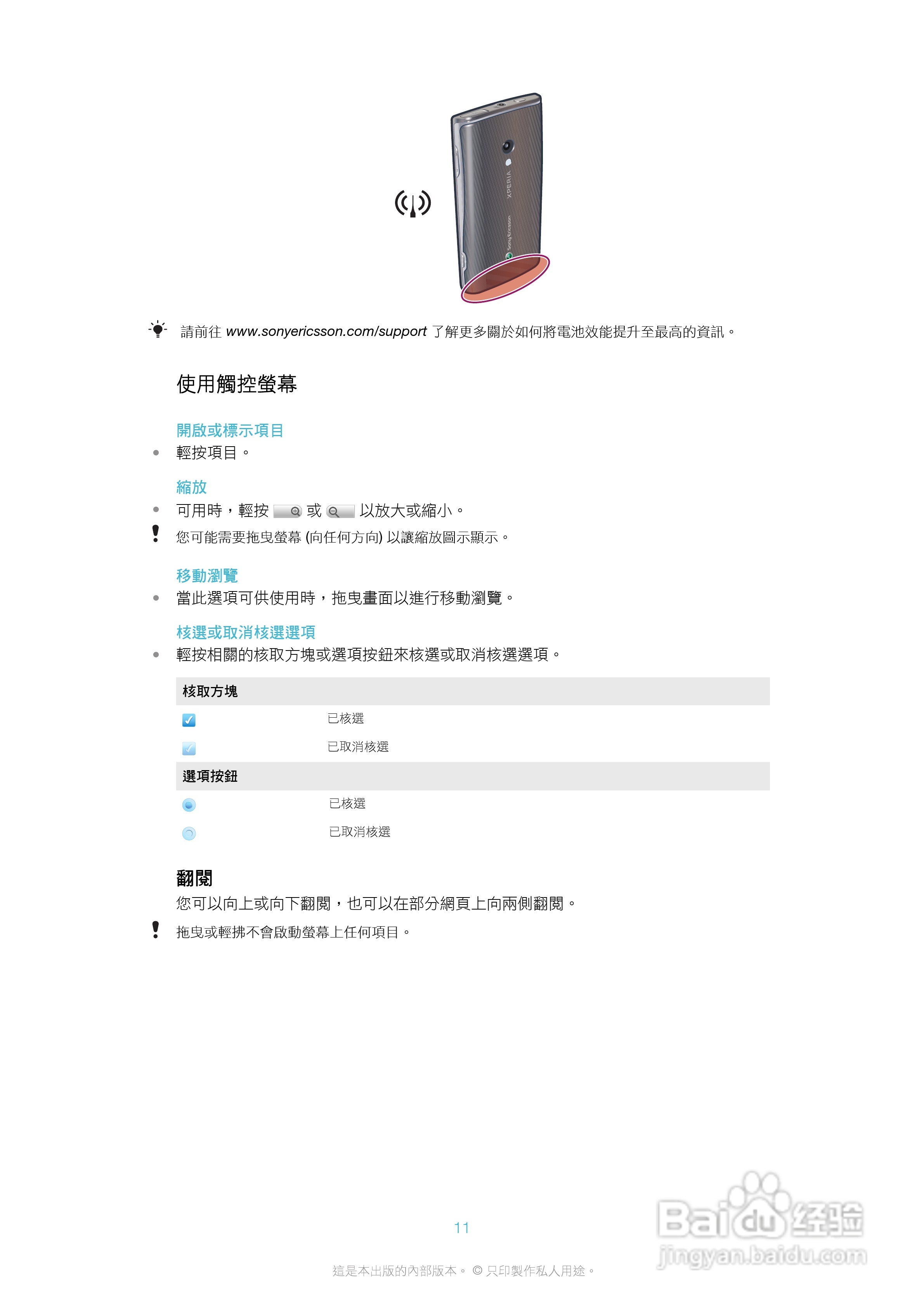索尼爱立信X10i手机使用说明书:[2]