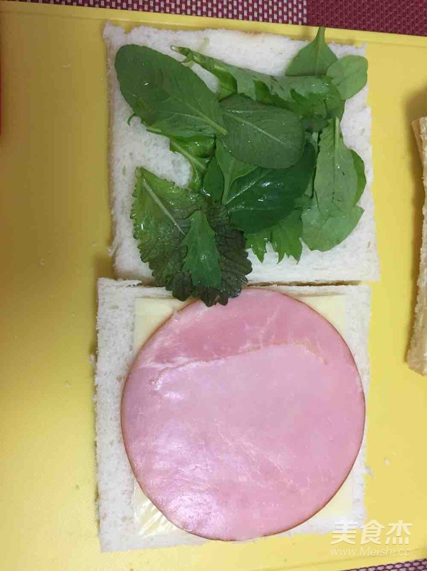 简单三明治的做法