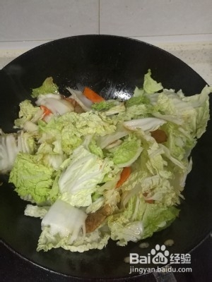 食补养生白菜炖冻豆腐