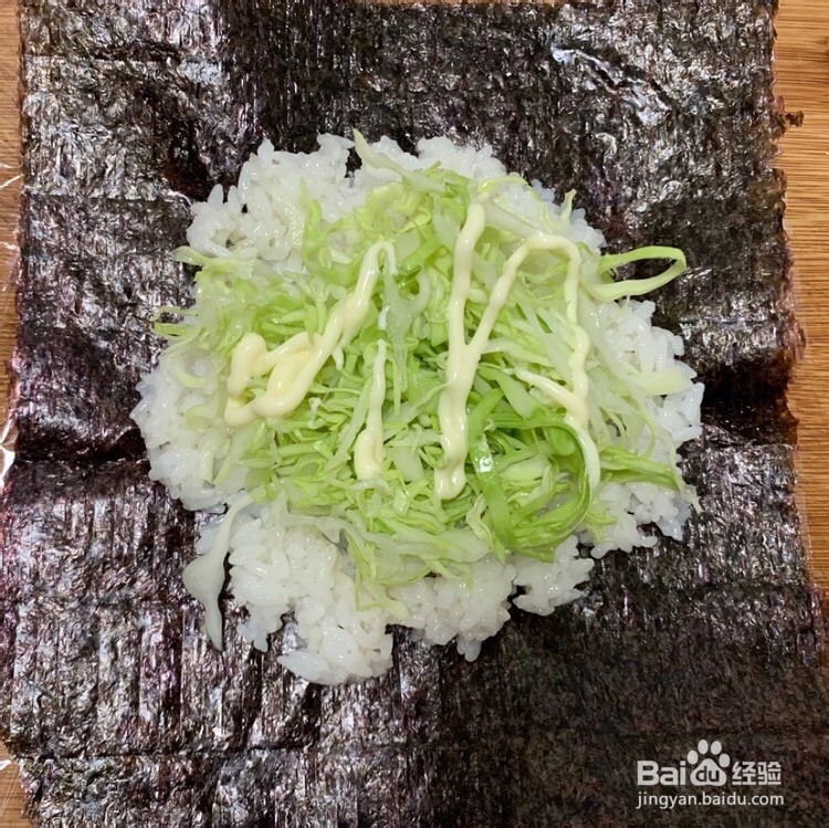 美味易做三明治饭团的做法