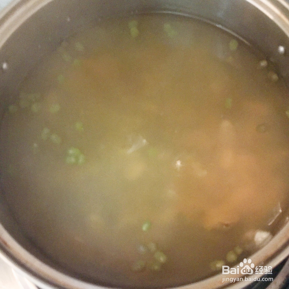 如何煮绿豆百合汤?