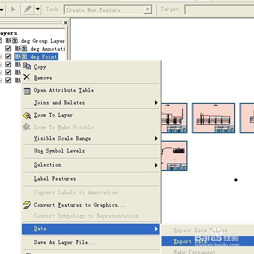 arcgis初学者：cad与arcgis数据间的相互转换