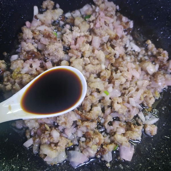 酸萝卜肉末蒸豆腐