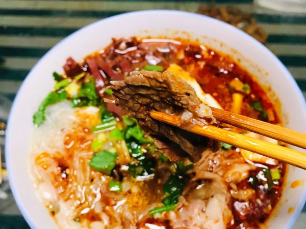 羊肉羊血粉丝汤