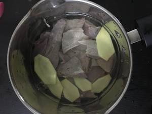 七月辅食：猪肝泥