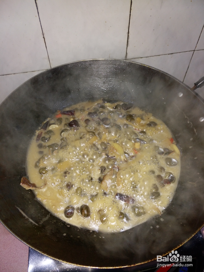 香气满满的酸笋炒螺蛳