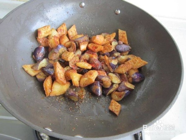 怎么做馕炒茄子
