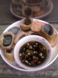怎么做皮蛋鸭卷